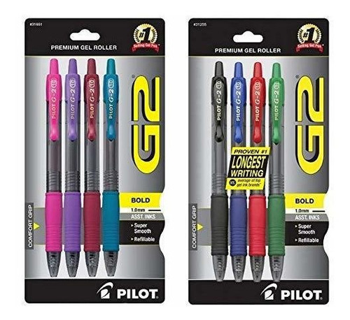 Bolígrafos De Tinta De Ge Pilot G2 Retractable Premium Gel I