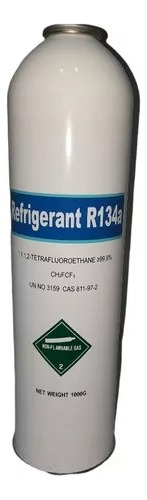 Gas Refrigerante R134-a 1 Kilo Sin Llave