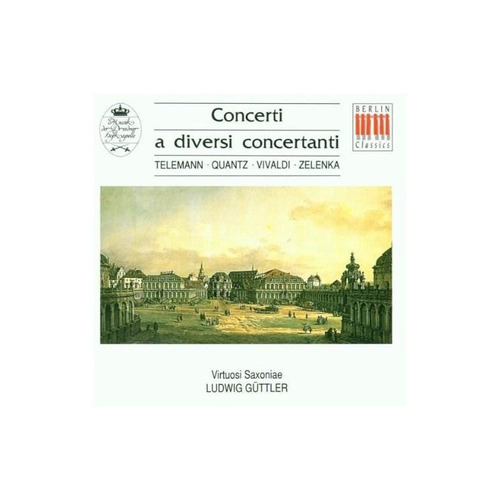 Telemann/quantz/vivaldi Concerti A Diversi Concertanti Cd