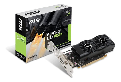 Tarjeta Grafica Msi Gtx 1050 Ti 4gt Lp 