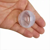 Comprar Capsula Transparente Vacia 32mm X 100u Souvenirs Caramelera