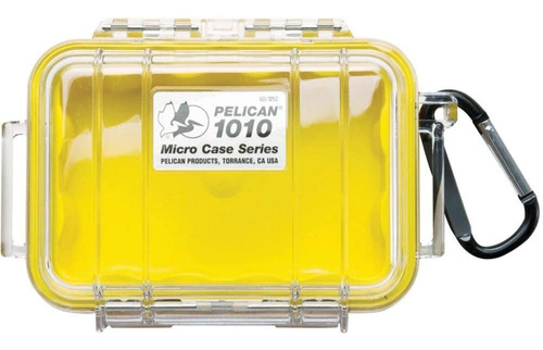 Pelican 1010 Micro Case (amarillo / Transparente)