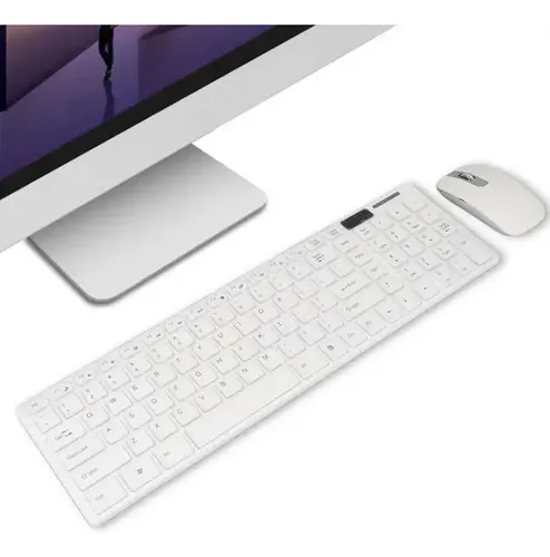 Combo Teclado Y Mouse Inalámbrico Ultra Delgado K-06