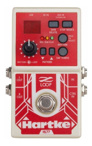 Pedal De Loop Looper Hartke Hl77