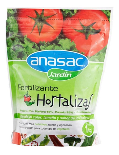 Fertilizante Para Hortalizas 1 K G Anasac
