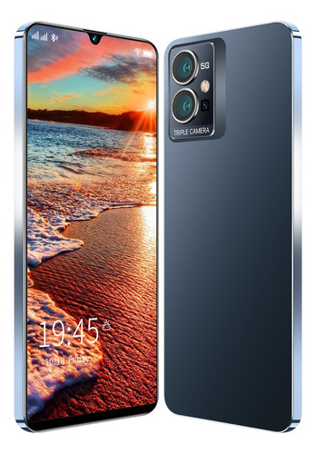 T1 Pro  512gb Pantalla Hd Android 12 Smartphone Dual Sim Negro Y Azul 12gb Ram