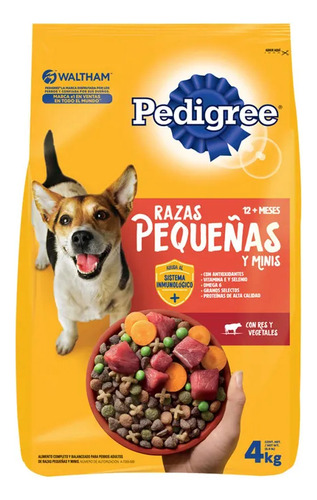 Pedigree Adultos Razas Pequeñas Y Minis X 20kg