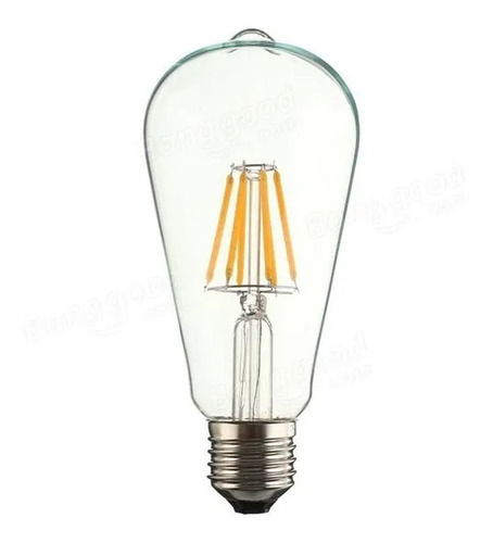 Lampara Luz Led Filamento Vintage 12w Retro Forma Bulb