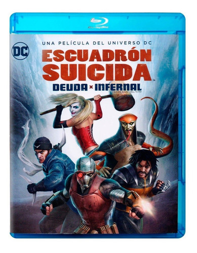 Escuadron Suicida Deuda Infernal Dc Comics Pelicula Blu-ray