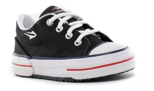 Zapatillas Topper Nova Low Kids Negro 83681