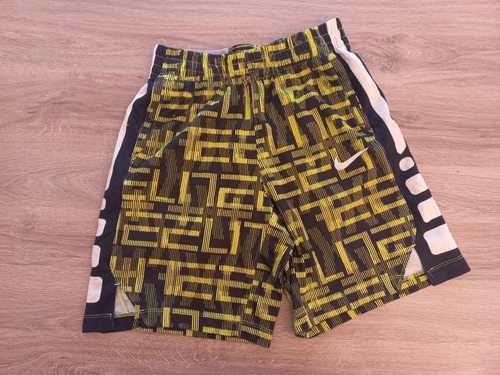 Short Deportivo Nike Dri Fit Nene 10-12 Años Talle M Fluo