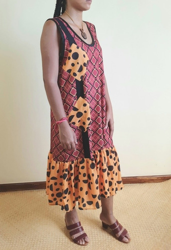 Imagem 3 de 5 de Vestido Feminino Tecido Médio Tunísia