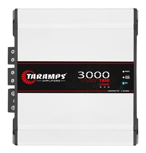 Módulo Taramps Trio 3000 4 Ohms 3000 W Rms Amplificador Som