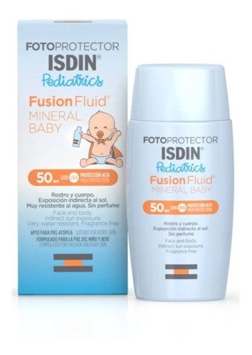 Fotoprotector Mineral Baby Spf50 | Isdin Pediatrics | 50ml
