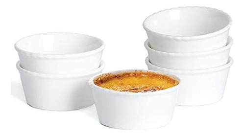 Ontube Juego De 6 Platos De Ceramica Para Souffle, Juego D