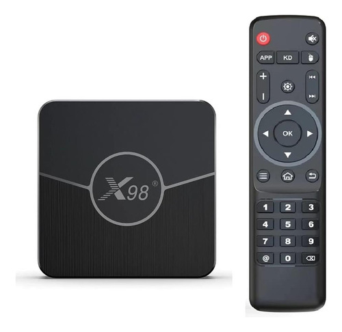 Android 110 Tv Box, X98 Más Amlogic S905w2 Quad Core Ram 4k