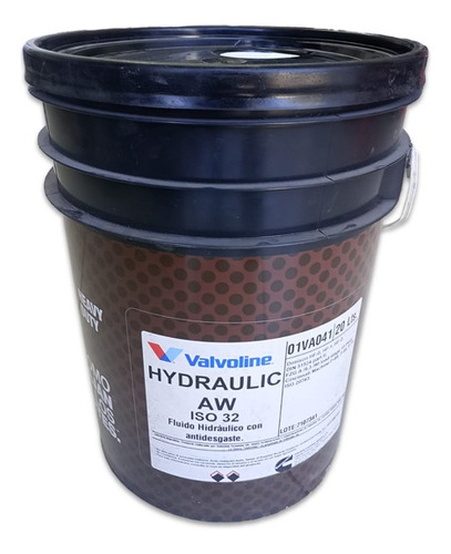 Aceite Valvoline Hidráulico - Aw Hidro 68- Balde X 20 Litros