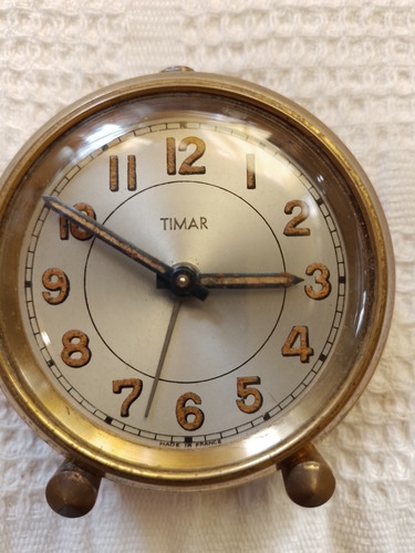 Reloj Despertador Antiguo Frances Timar (a Reparar)