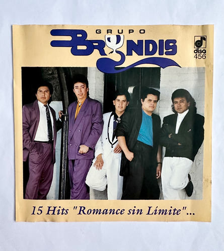 Grupo Bryndis Cd 15 Hits Romance Sin Limite 1993