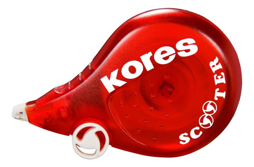 Corrector De Escritura Kores Scooter Caja 10 Piezas