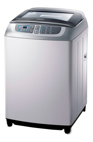 Lavarropas Samsung Wa80f5s4uda Wa80 Silver 700rpm 8kg Pc
