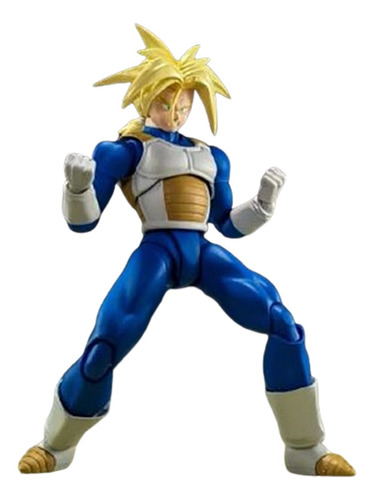 Figura Trunks Bandai Original Dragon Ball Articulado Con Caj