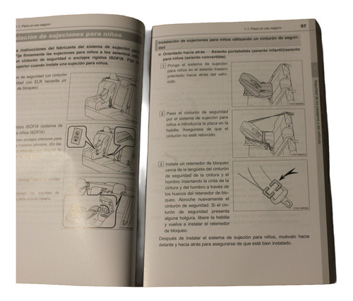Toyota Corolla 2016 Manual Del Propietario (Usado)