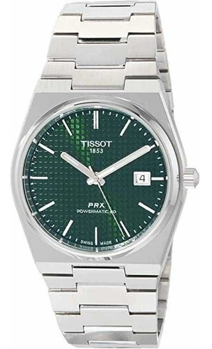 Relógio Tissot T137.407.11.091.00 Prx Powermatic 80 Verde