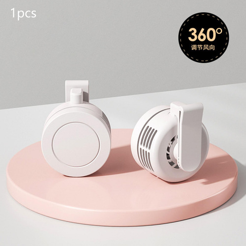 2x Mini Ventilador Portátil Con Clip, Portátil, Con Pilas,