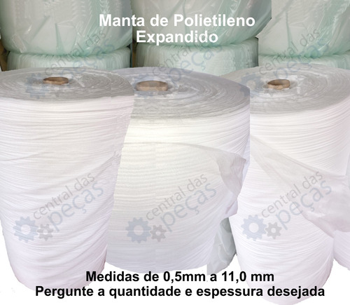 Bobina De 1 Mm Polietileno Expandido 60 Cm X 50 Mt Manta