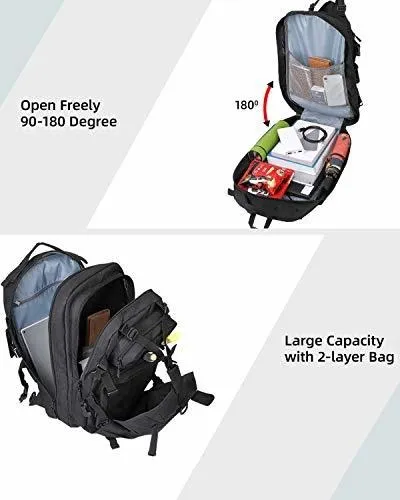 Mochila Para Motocicleta Con Soporte Casco Y Puerto Usb 37l