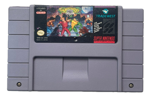 Id 48 Battletoads Double Dragon Snes Original Super