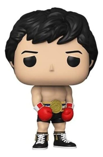 Funko Pop! Rocky 45th Con Cinturón Dorado - Edición Especial