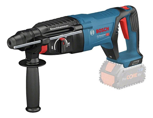 Rotomartillo electroneumático Bosch Professional GBH 18V-26 D inalámbrico azul con 425W de potencia 220V