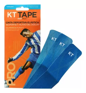 Kt Tape Pack 3 Cinta Deportiva Precortada Elástica Fastpack