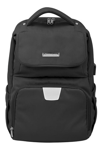 Imagen 1 de 5 de Mochila Maternal Carestino Berna Negro