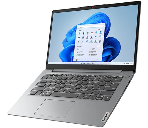 Laptop Le Ideapad Celeron 4gb + 128ssd + Office Color Gris