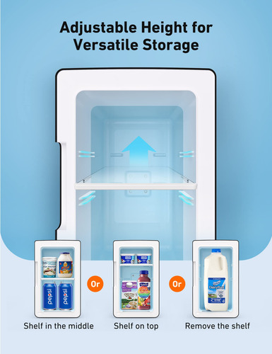 Mini Refrigerador Portátil De 6 Litros/8 Latas Para Cuidado