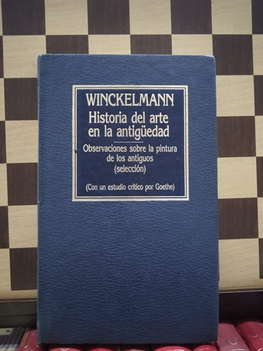 Historia Del Arte En La Antiguedad-winckelmann