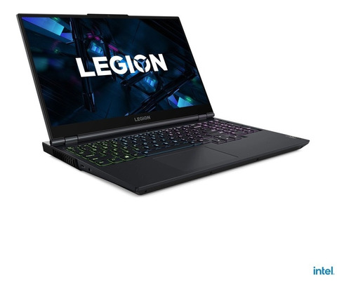 Laptop  gamer  Lenovo Legion 15ITH6  phantom blue 15.6", Intel Core i5 11400H  8GB de RAM 512GB SSD, NVIDIA GeForce RTX 3050 165 Hz 1920x1080px Windows 11 Home