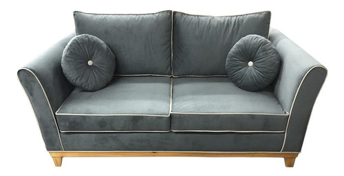 Sillon Slim 2 Cuerpos Chenille Premium Dadaa Muebles Sofa