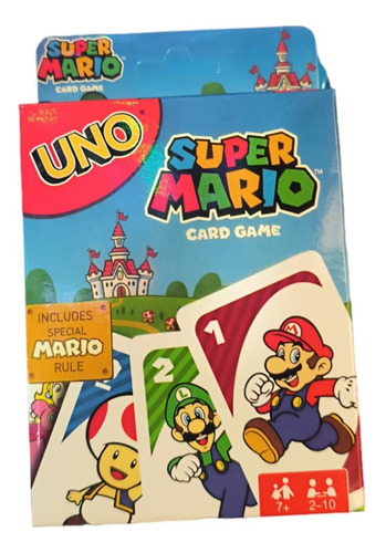 Juegos De Carta Uno De Mario Juego De Pensamiento Lógico