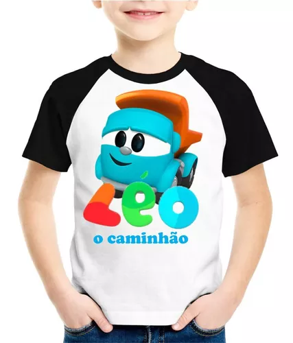 Camiseta Camisa Leo Caminhão Curioso Unissex Pronta Entrega