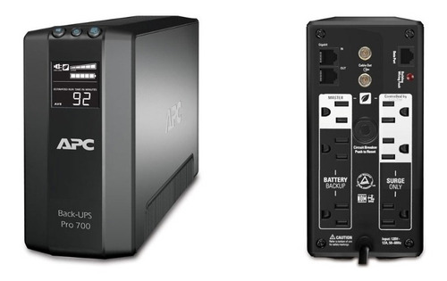 Imagen 3 de 4 de Ups Apc Regulada Br700g / 700 Va 420 Watts Garantía 36 Meses