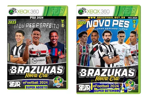 CHEGOU O NOVO EFOOTBALL 2024 XBOX 360 - MAIS ATUALIZADO DO BRASIL 