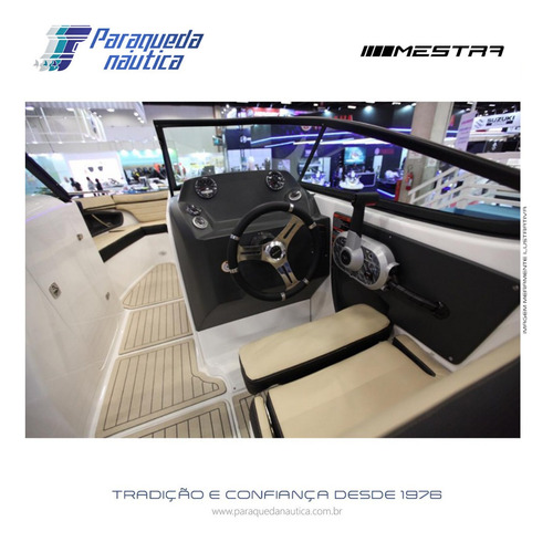 Imagem 6 de 14 de Lancha Mestra 240 + Mercruiser 4.5 Mpi 250hp Rabeta Alpha 1