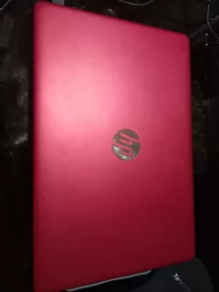 Hp Laptop Color Rojo