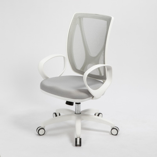 Imagen 7 de 9 de Silla De Oficina Alma White Ergonómica Rossi