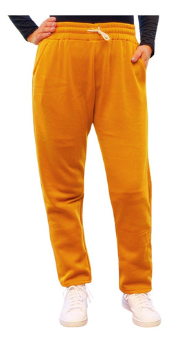 Pantalón Buzo Mujer. Jogger Invierno Forro Polar. Oferta. Om