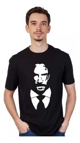 Remera John Wick - Cuello Redondo Infantil